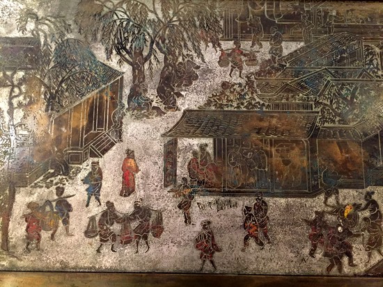 Philip and Kelvin LaVerne Spring Festival Console TAble